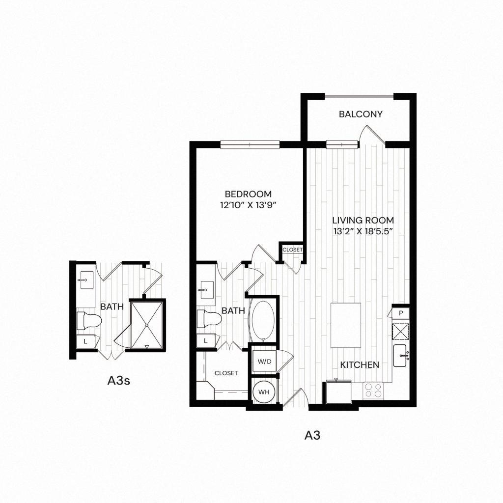 A3 floor plan